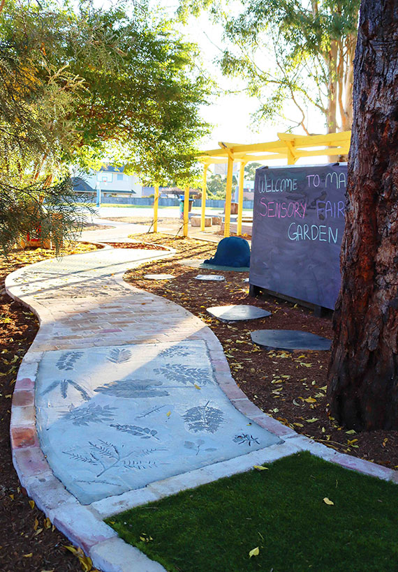 awarra Public School Sensory Path Commercial Landscaping Design and Construction